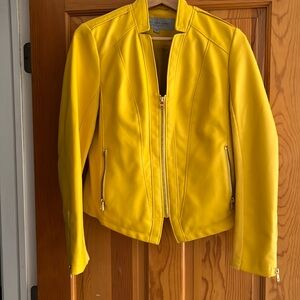 Women’s Marc New York/Andrew Marc mustard yellow coat